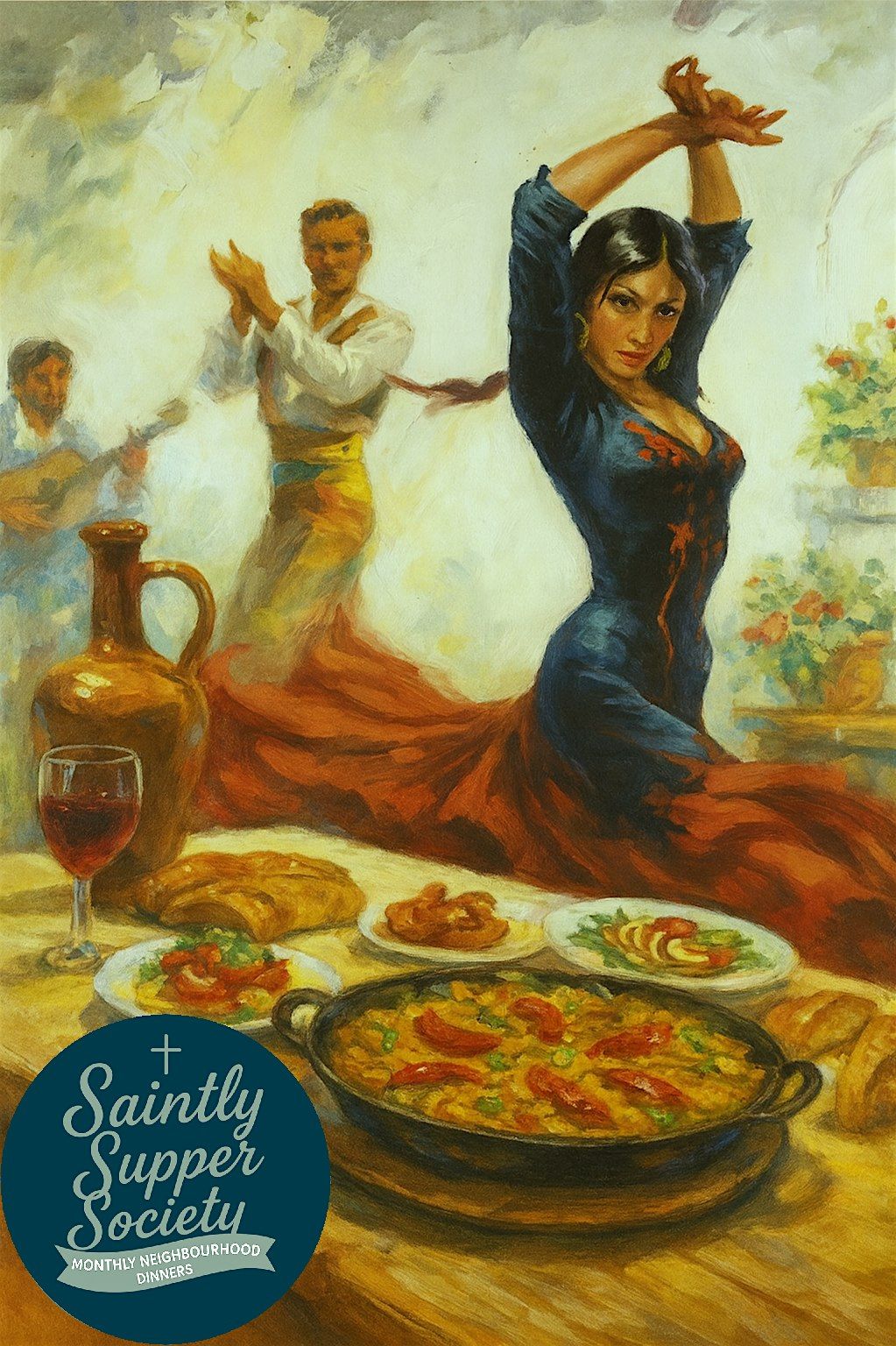 Grand Spanish Tapas - Saintly Supper Society