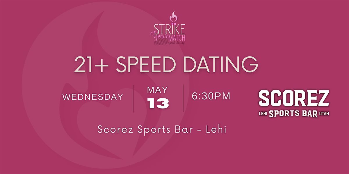 Speed Dating on the patio (21+)