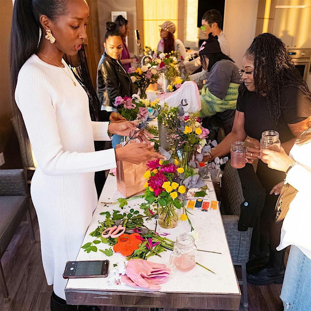 Summer Blooms & Booze Workshop \u2014 Flower Arranging, Cocktails & Good Vibes!