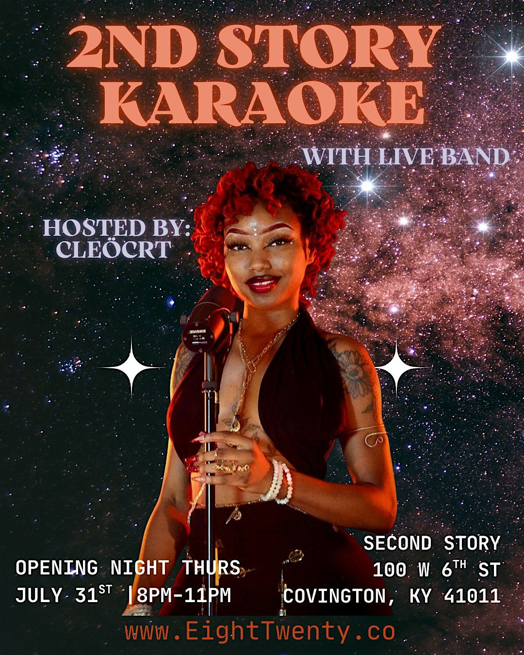 KARAOKE NIGHT @ SECOND STORY W\/LIVE BAND