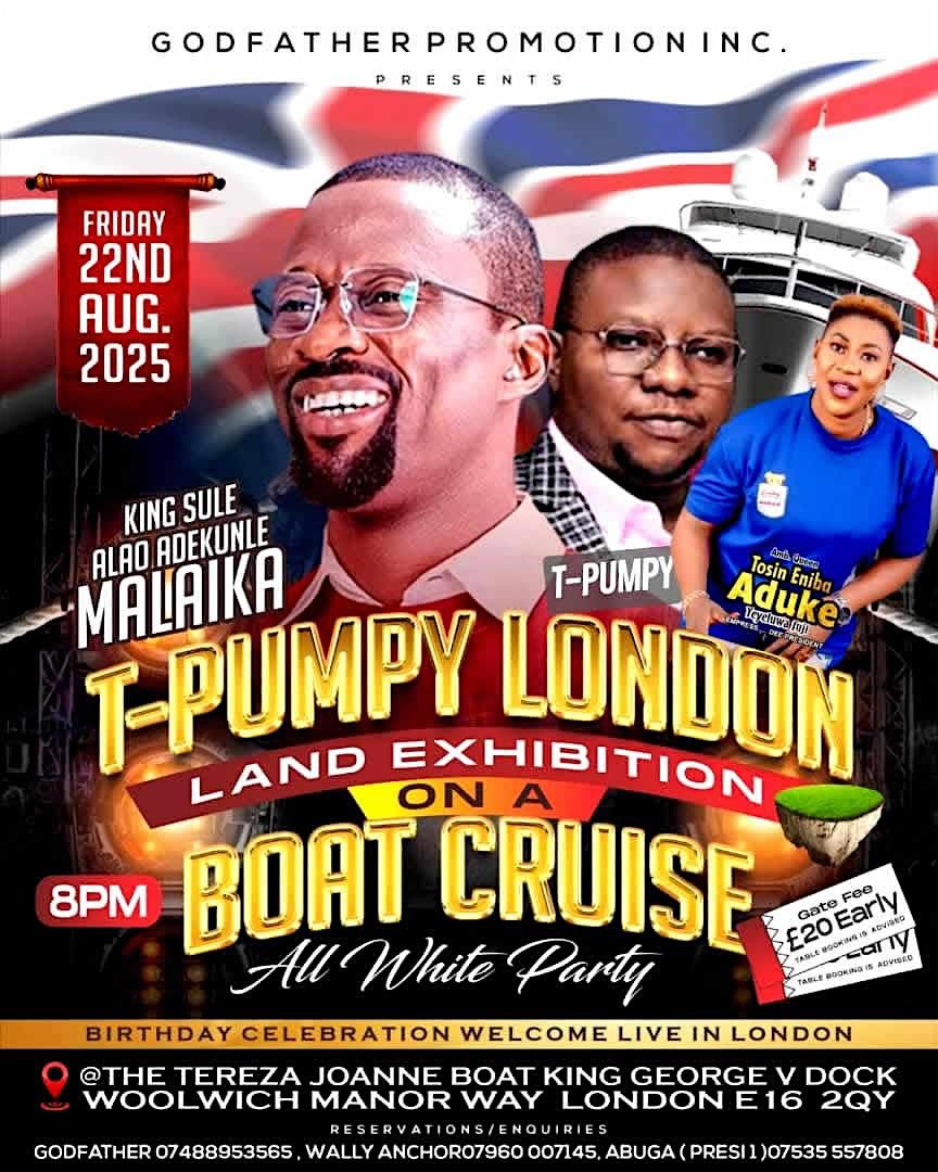 BOAT CRUISE ALL WHITE PARTY