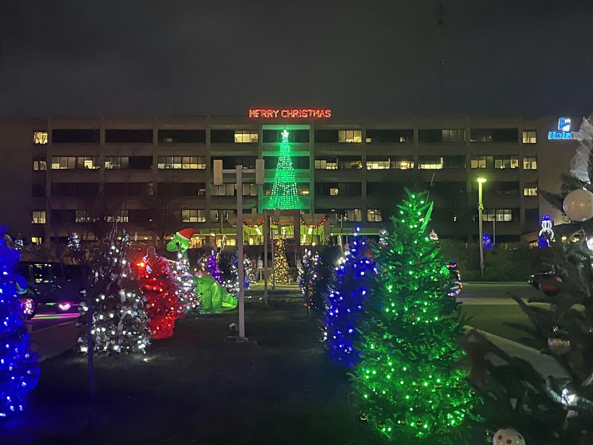 Holzer in Lights Community Trees