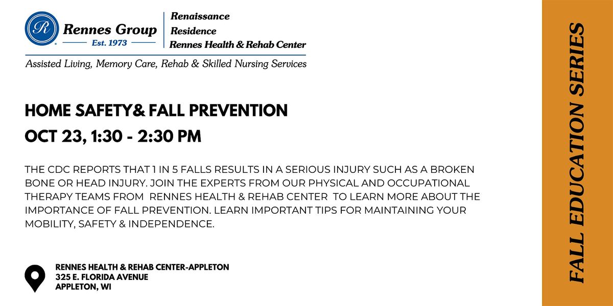 Fall Education Series: Home Safety & Fall Prevention