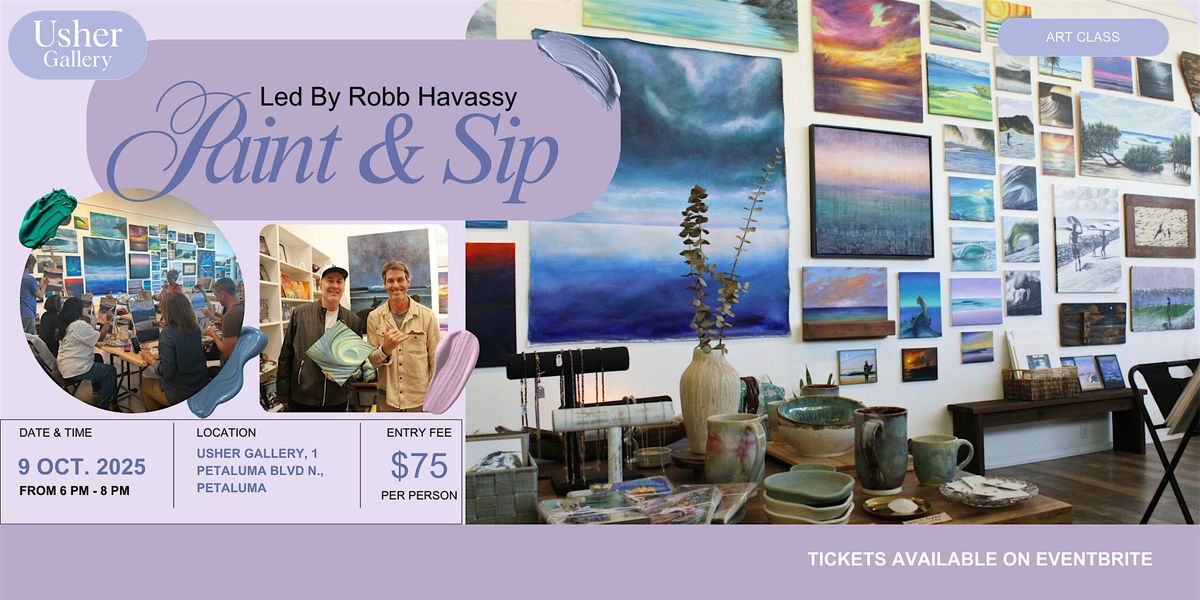 Paint and Sip with Robb Havassy