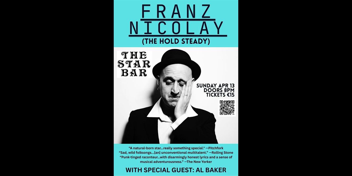 Franz Nicolay (The Hold Steady) + special guest Al Baker
