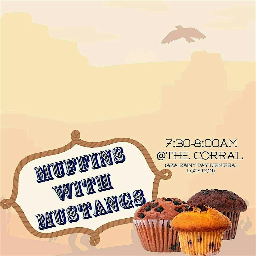 Frontier Elementary's Muffins with Mustangs 2nd Grade