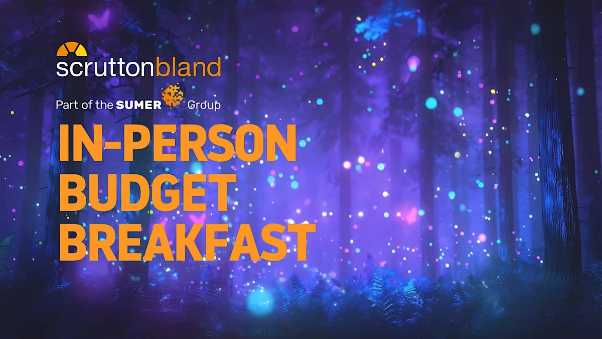 Budget Breakfast 2025 - In Person