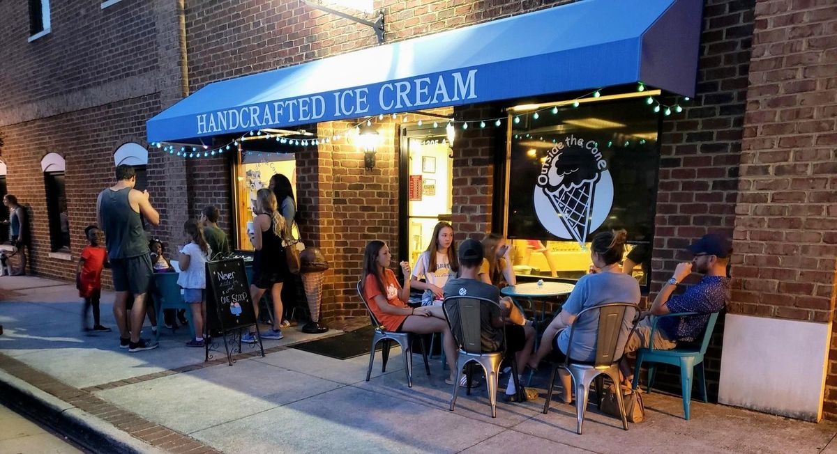 National Ice Cream Day Outside the Cone, Lynchburg, VA July 21, 2024