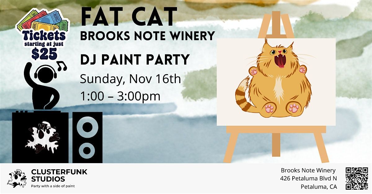 Fat Cat -- DJ Paint Party