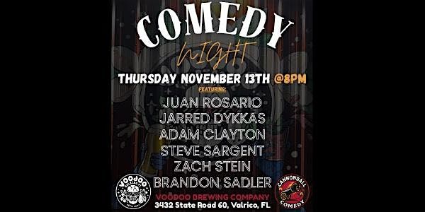 Comedy Night @ Voodoo Brewing Co - Valrico, FL