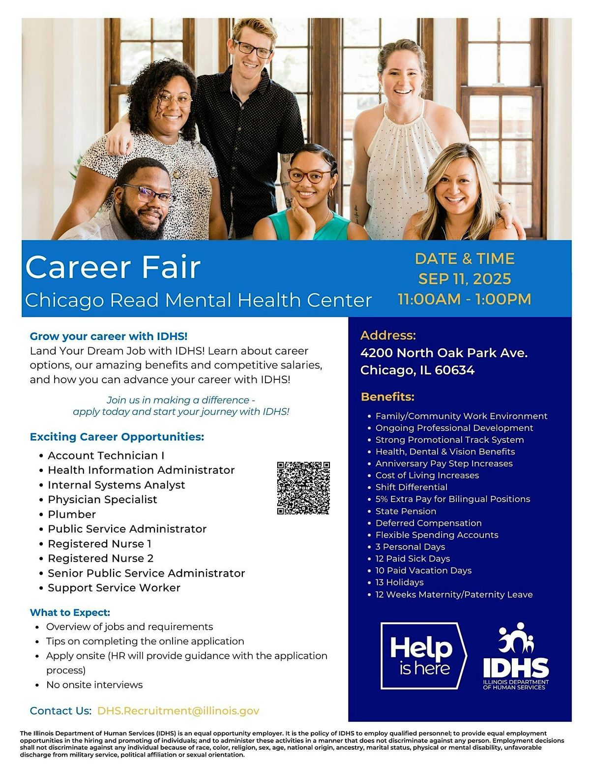 Chicago Read Mental Health Center Career Fair