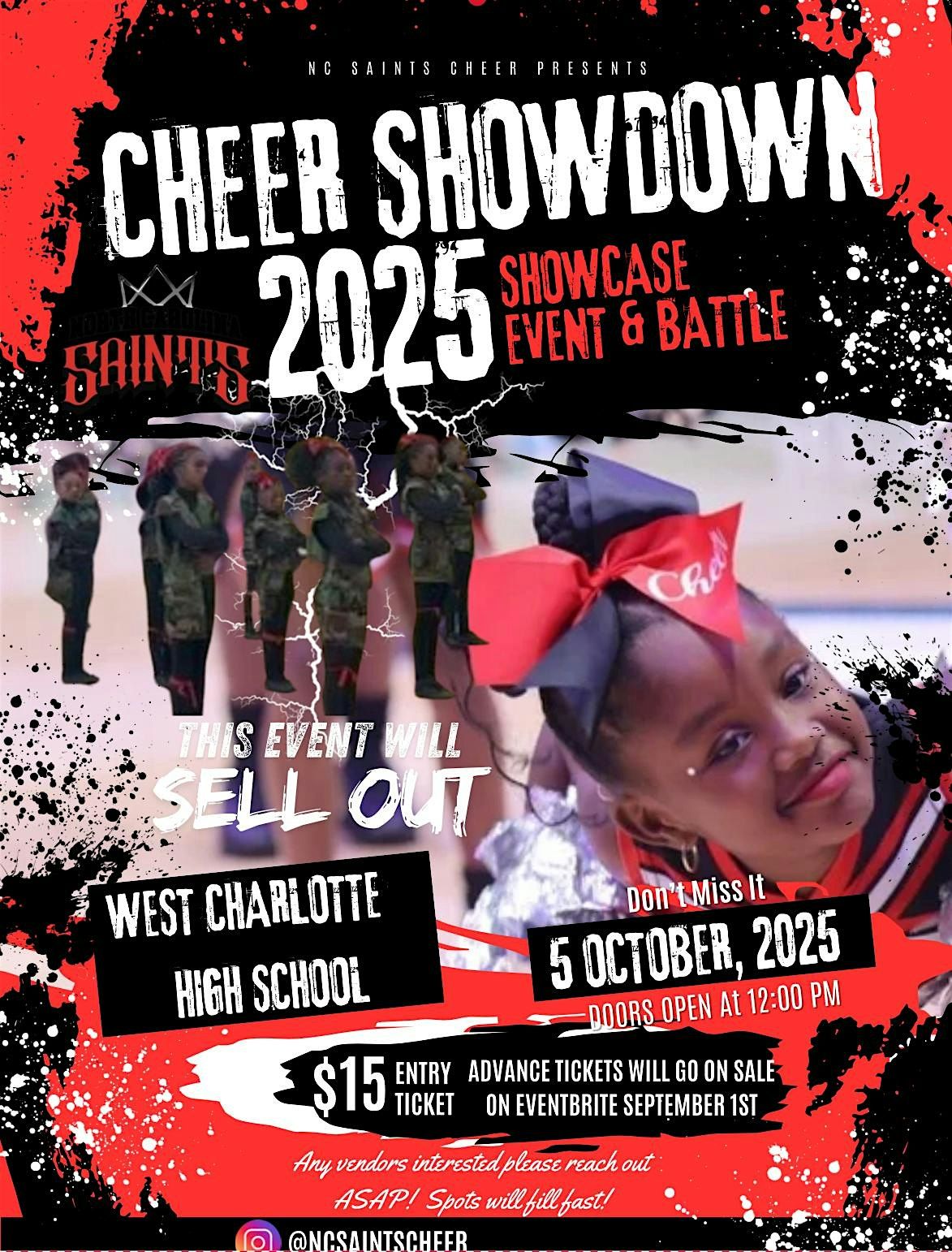 SAINTS CHEER SHOWDOWN