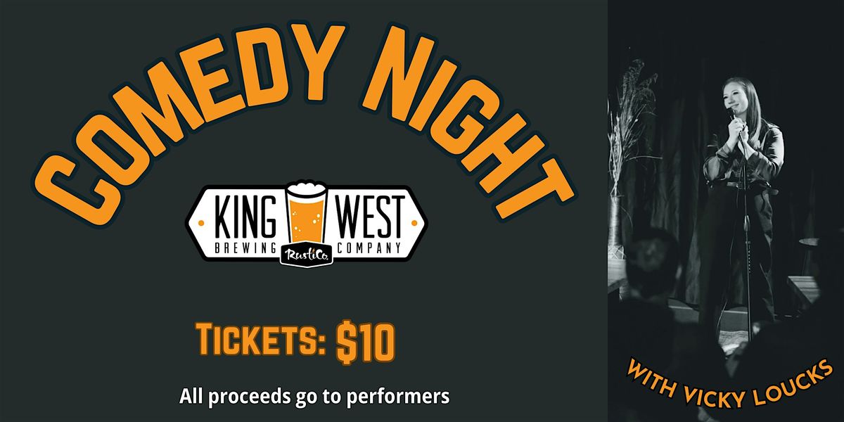October Comedy Night at RustiCo with Vicky Loucks