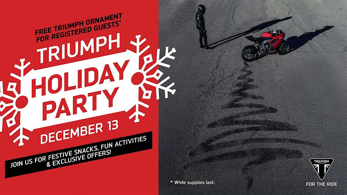 Triumph Dealer Holiday Party: Island Triumph