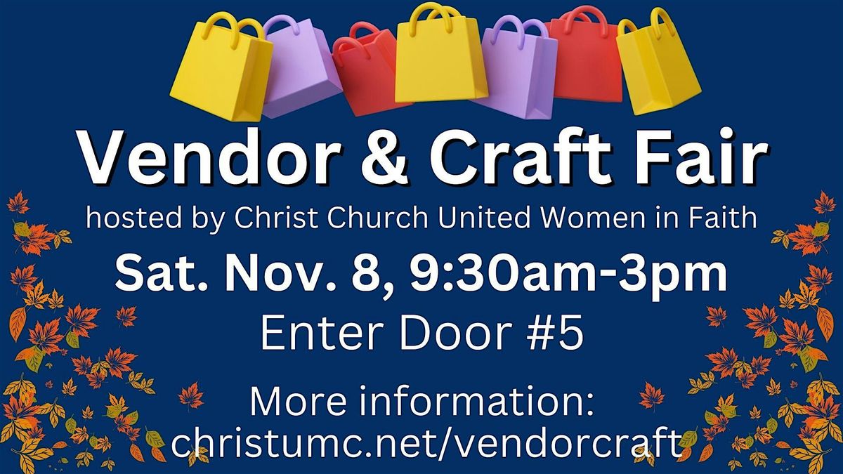 Vendor & Craft Fair