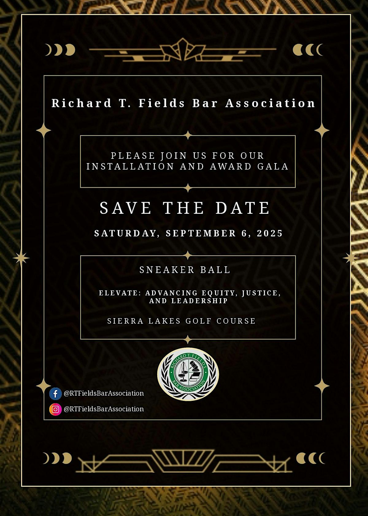 Richard T. Fields Bar Association Installation and Awards Gala