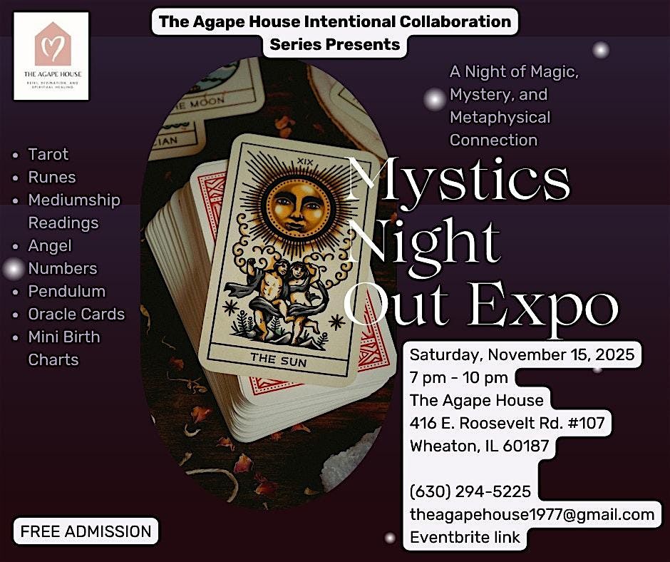 Mystics Night Out Expo: A Gathering of Spirit & Insight