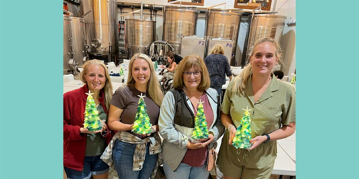 Sea Glass Tree Craft at Paper Moon