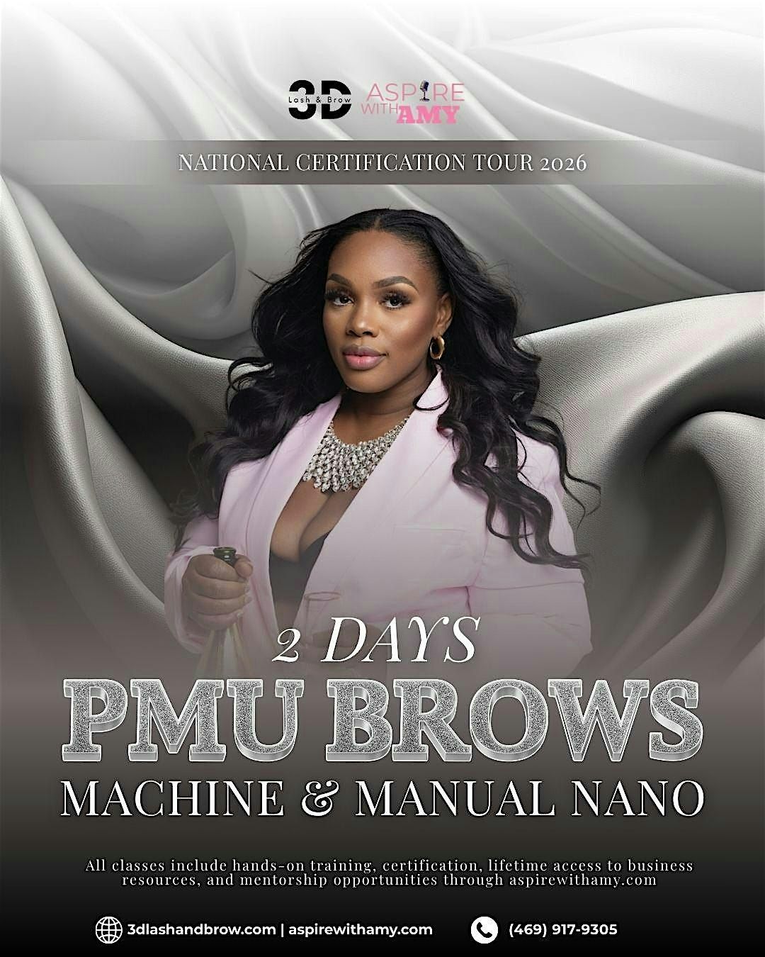 PMU BROWS (MACHINE + MANUAL NANO) CERTIFICATION \u2013  NEW YORK (MAY 14\u201315)