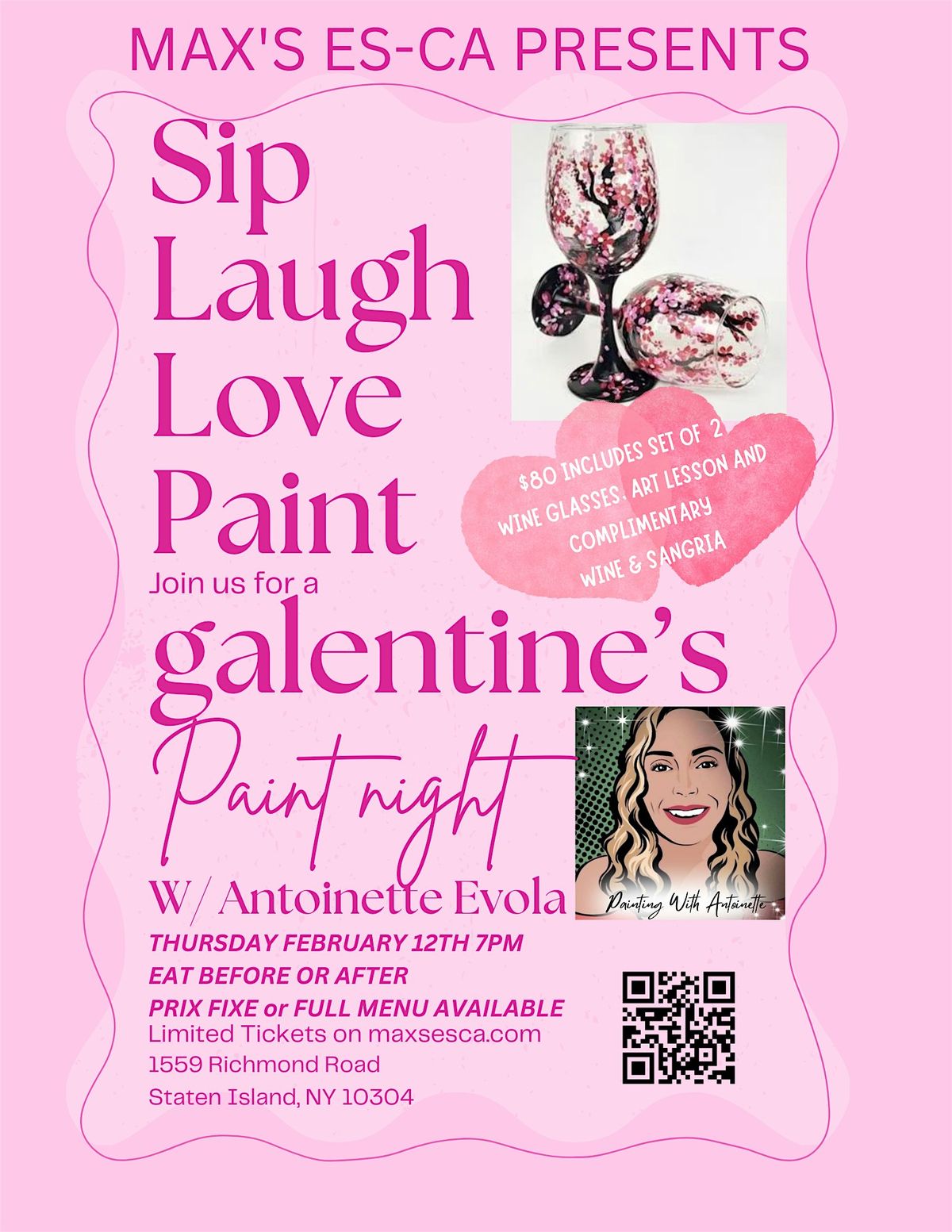 Galentine's Paint Night