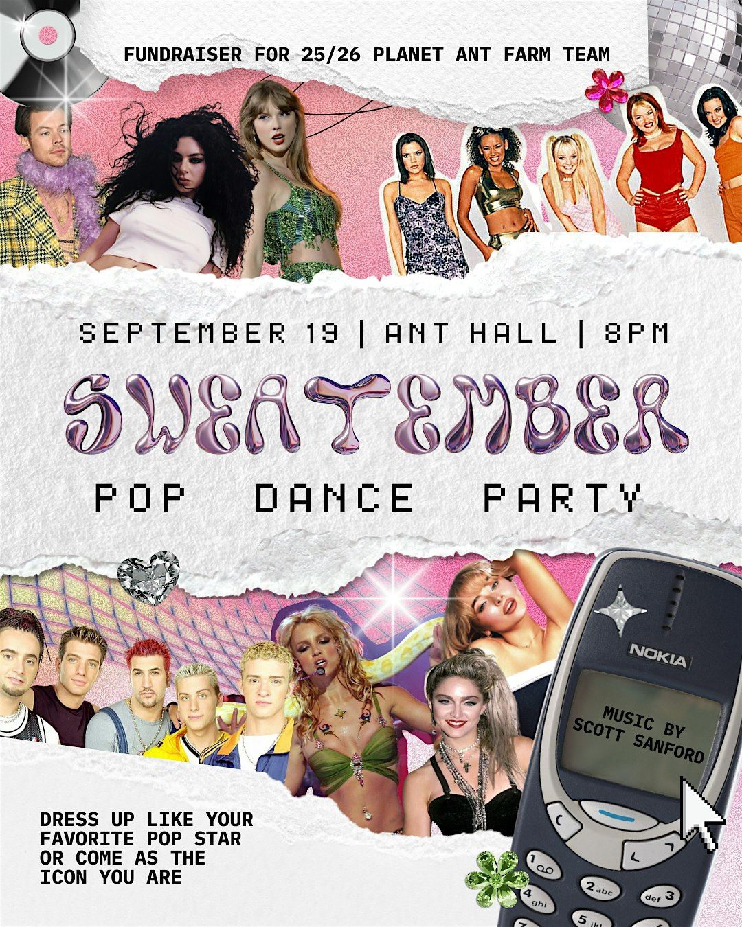 SWEATEMBER: A Pop Dance Party Fundraiser