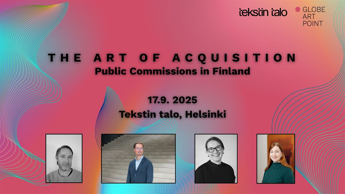 The Art of Acquisition: Public Commissions in Finland