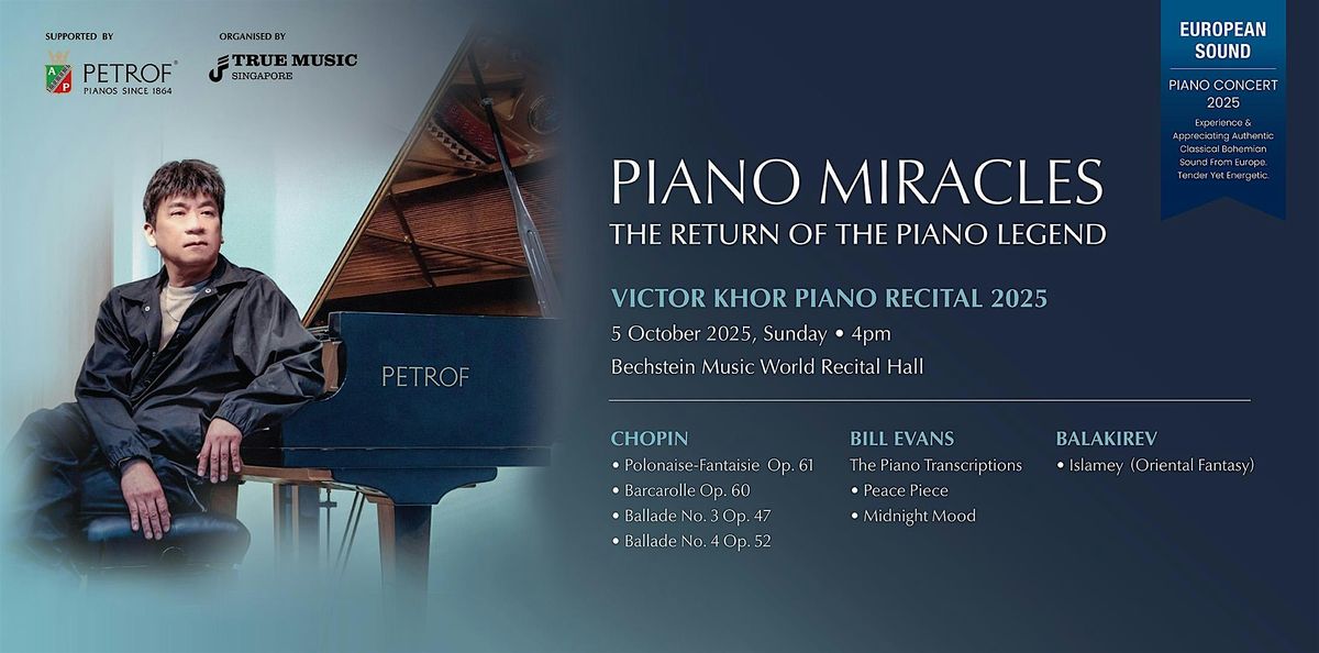 VICTOR KHOR PIANO RECITAL 2025