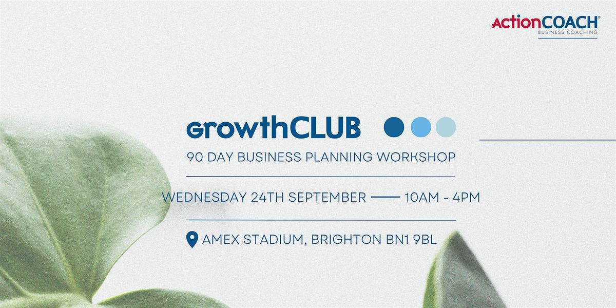 90 Day Business Planning Workshop - Q1 2026