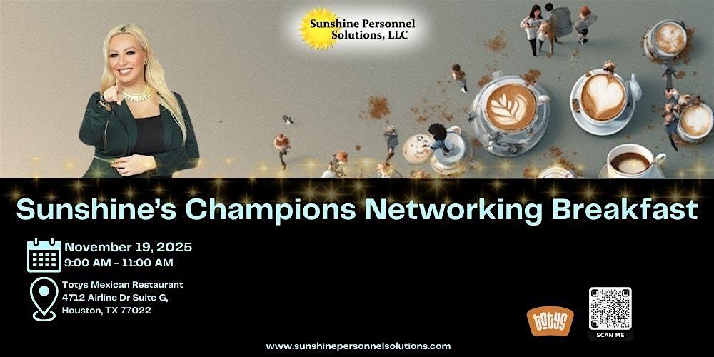 Sunshine\u2019s Champions Networking Breakfast