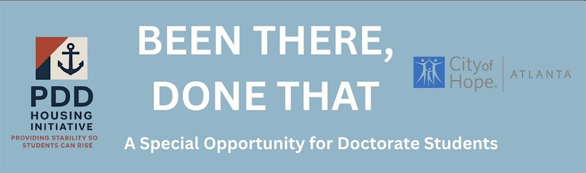 \u201cBeen There, Done That\u201d with City of Hope-Atlanta