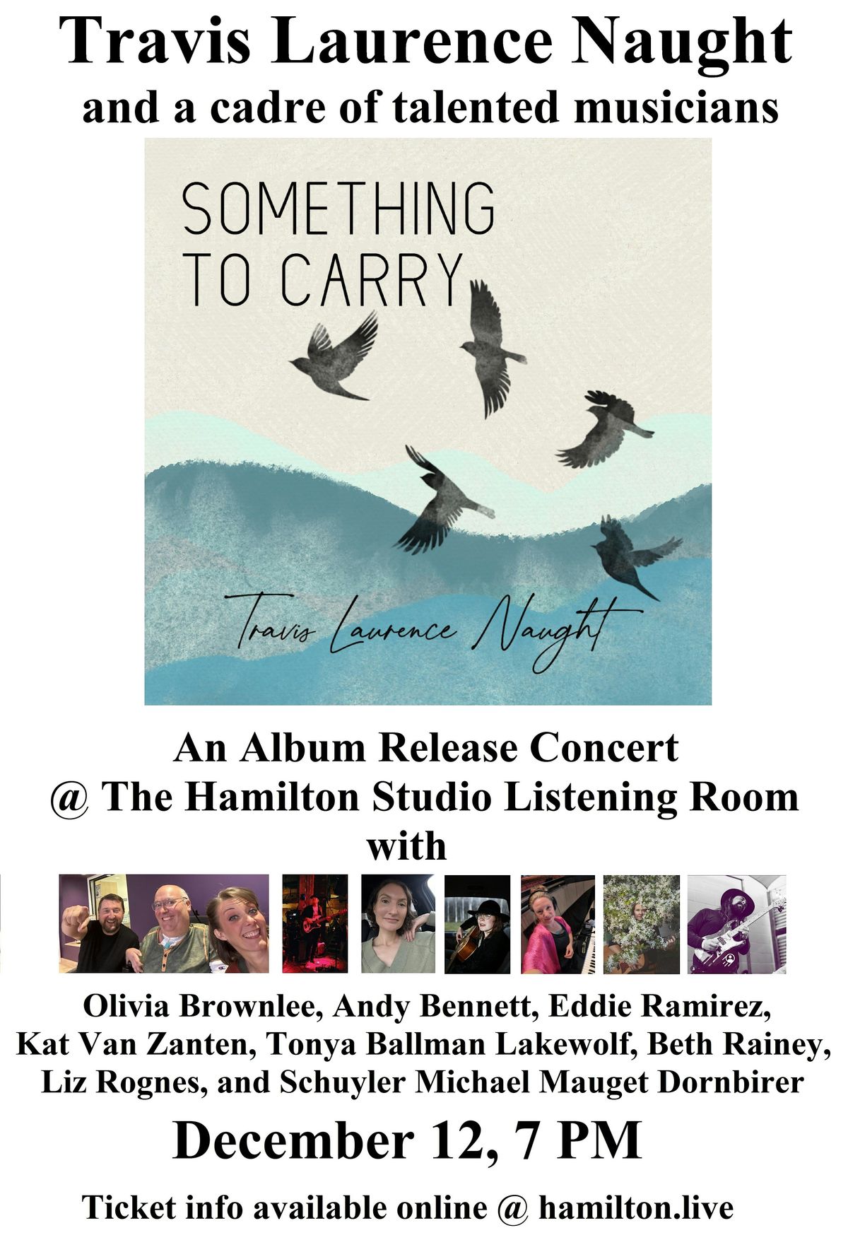 Something To Carry: Album Release Concert
