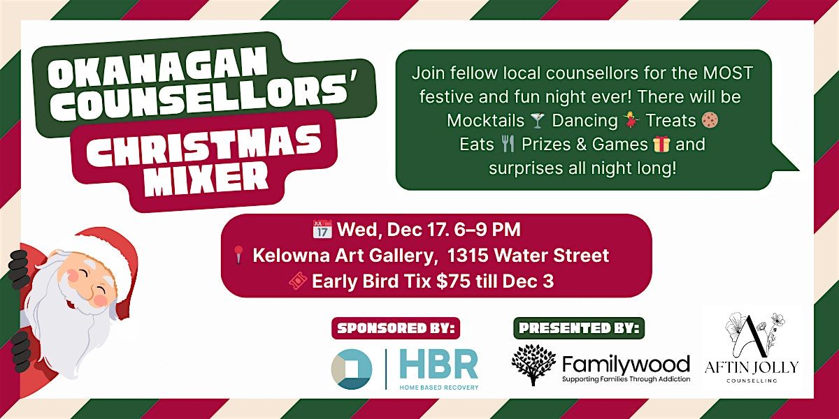 Okanagan Counsellors' Christmas Mingler