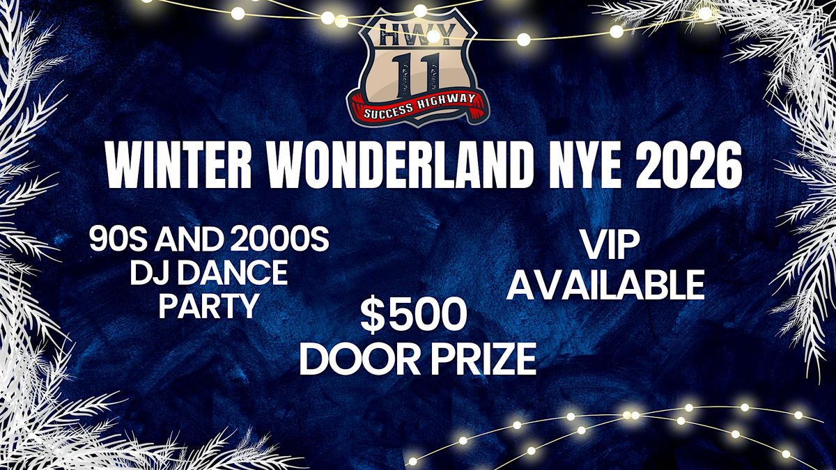 New Years Eve 2026 Winter Wonderland