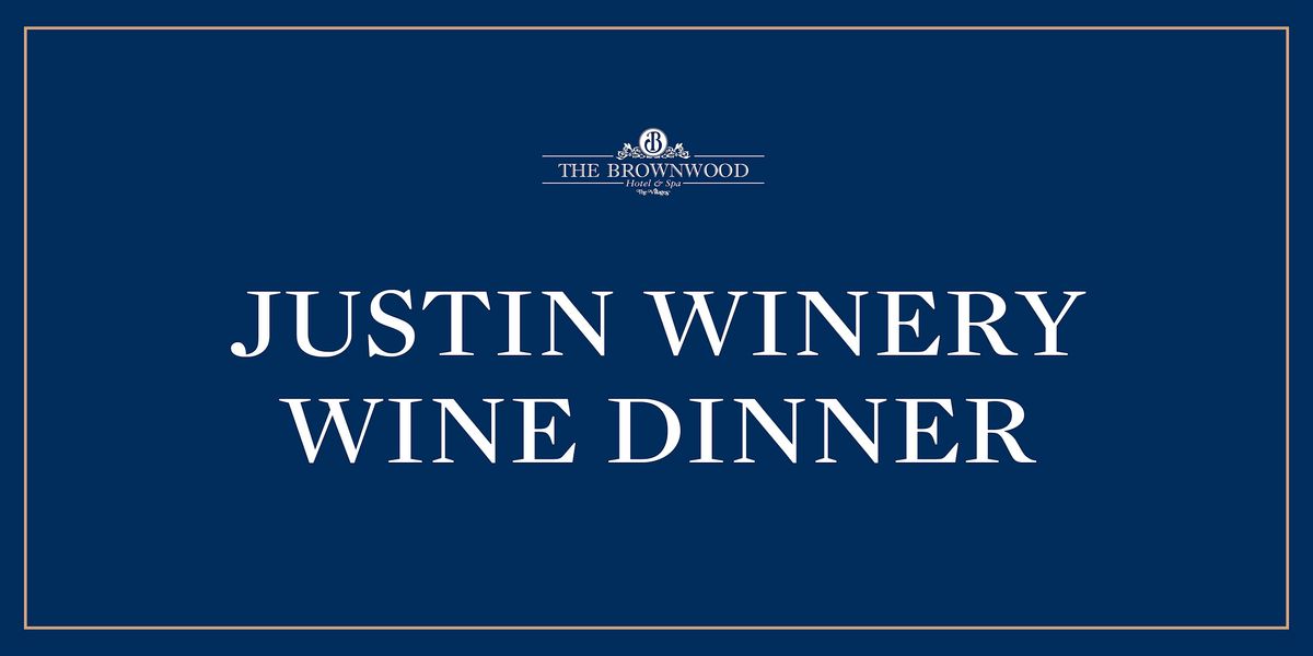 Justin Winery Wine Dinner