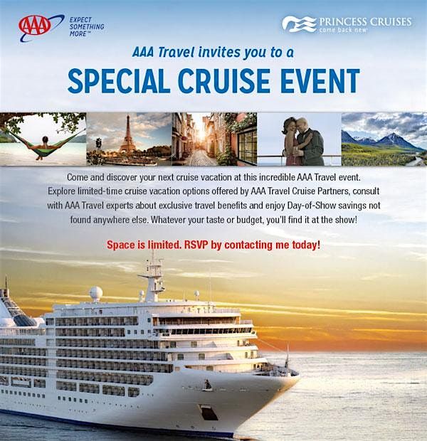 DISCOVER ALASKA AT A SPECIAL AAA TRAVEL EVENT.