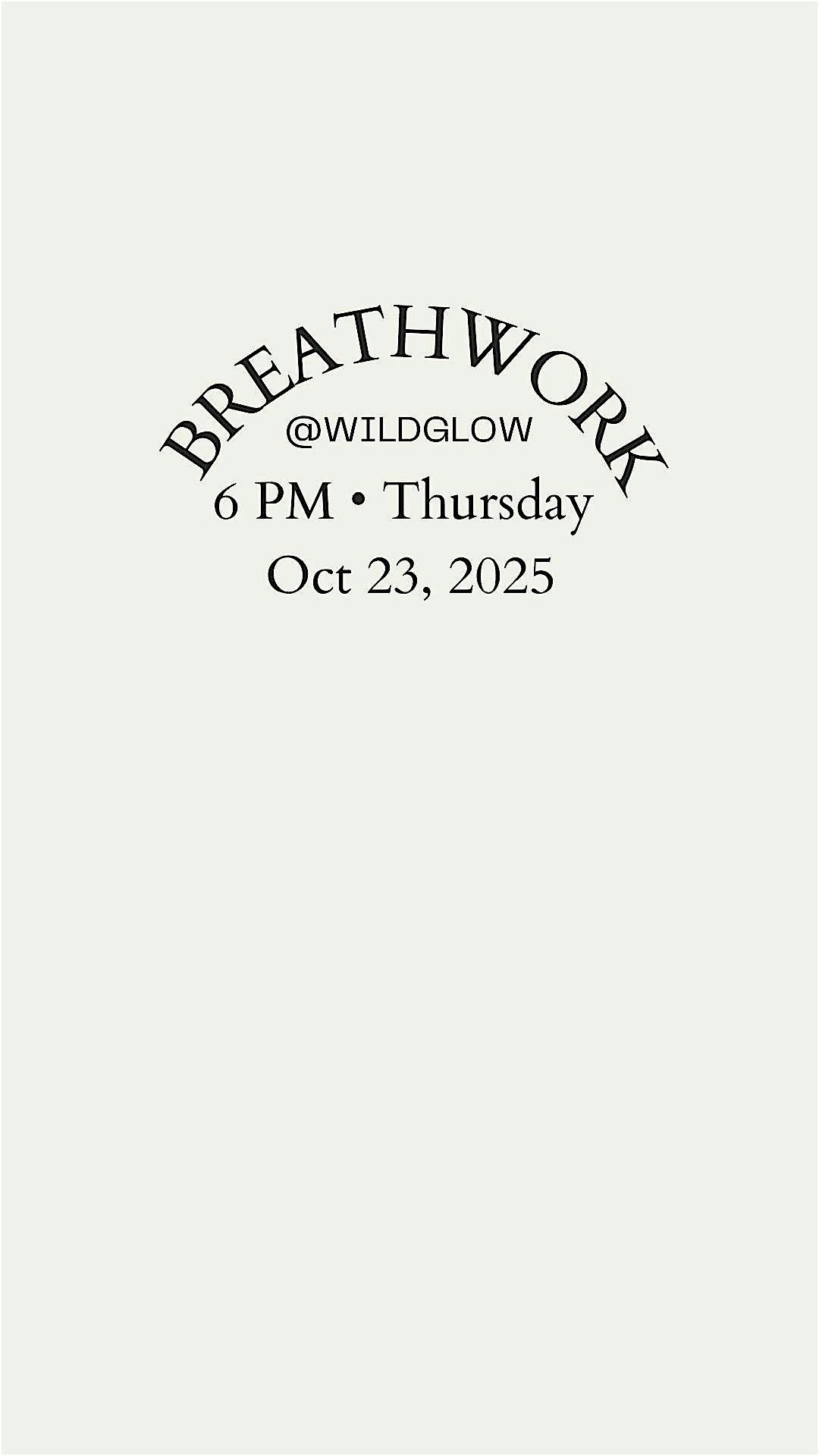 \u2728 Breathwork & Bowls: An Evening of Release + Renewal \u2728
