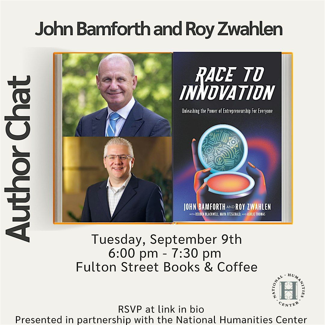 Author Chat with John Bamforth and Roy Zwahlen
