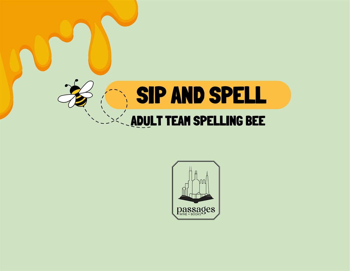 Sip and Spell: An Adult Team Spelling Bee