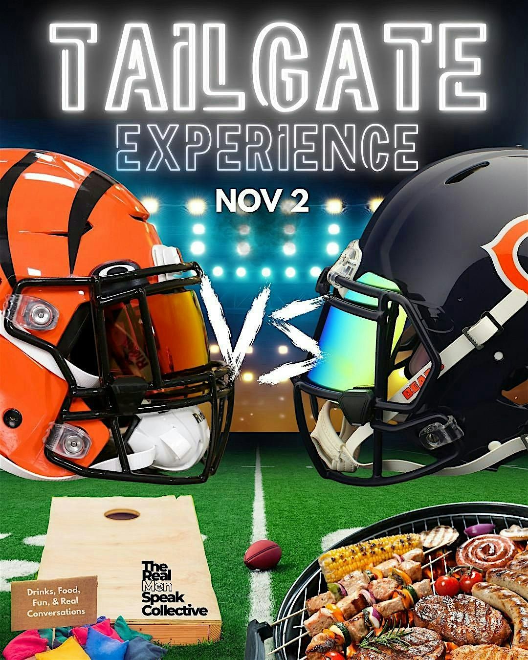 The Real Men Speak Collective Tailgate Experience