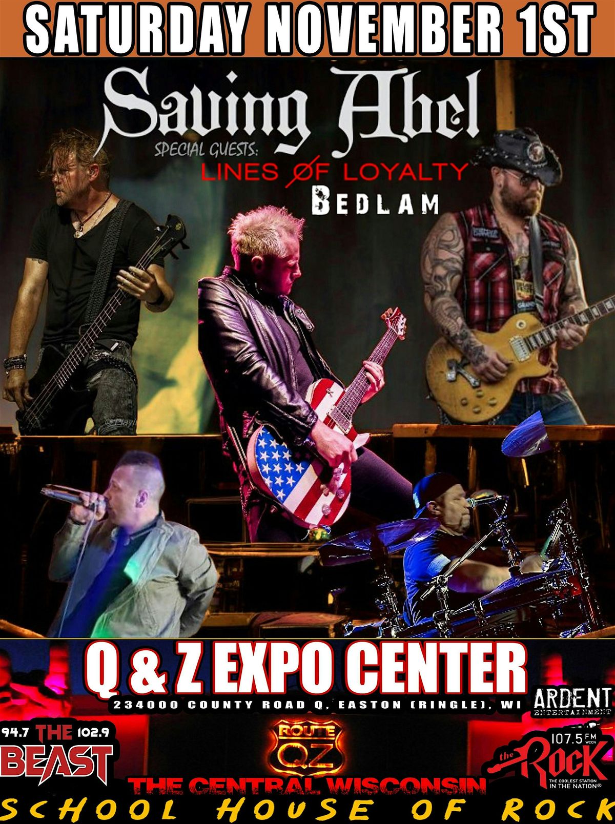 Saving Abel \/ Lines of Loyalty \/ Bedlam