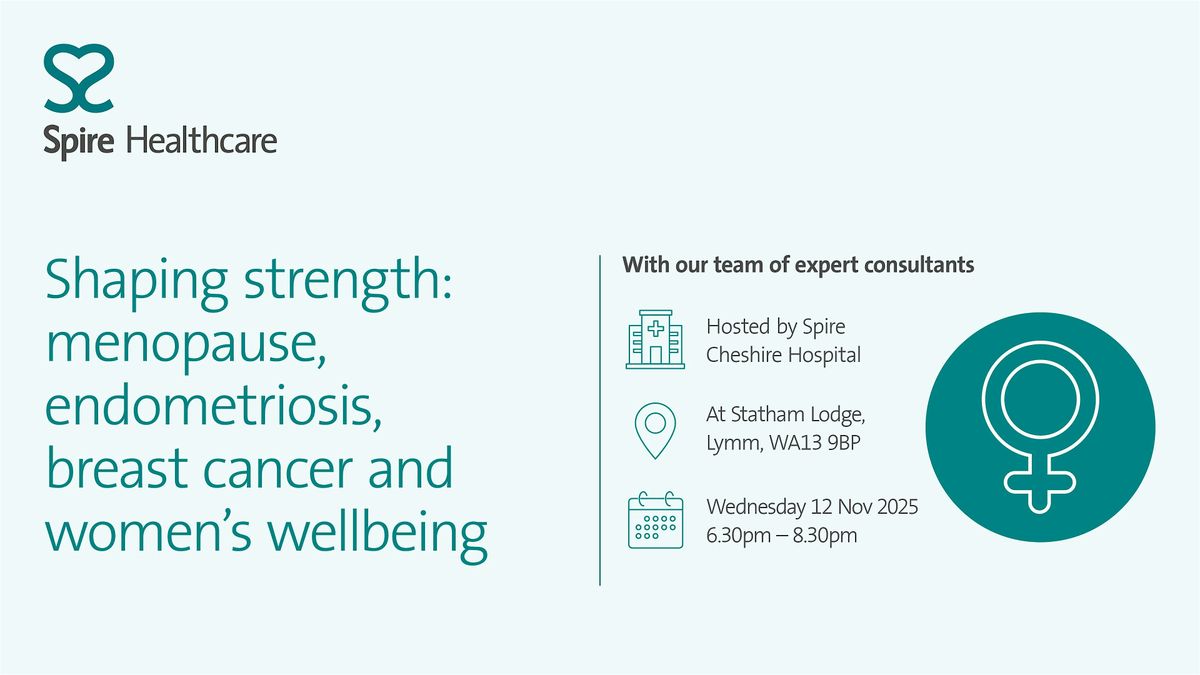 Shaping Strength:Menopause, Endometriosis,Breast Cancer & Women\u2019s Wellbeing