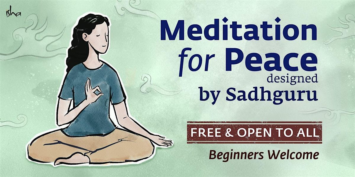 Meditation for Peace in JB