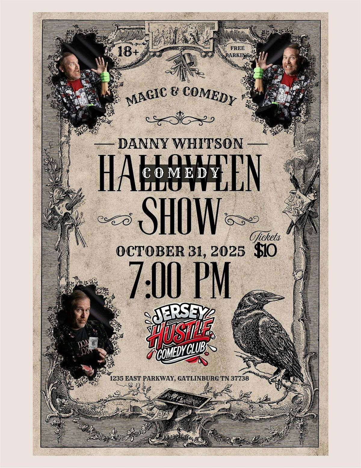 Danny Whitson - Comedy & Magic Halloween Show