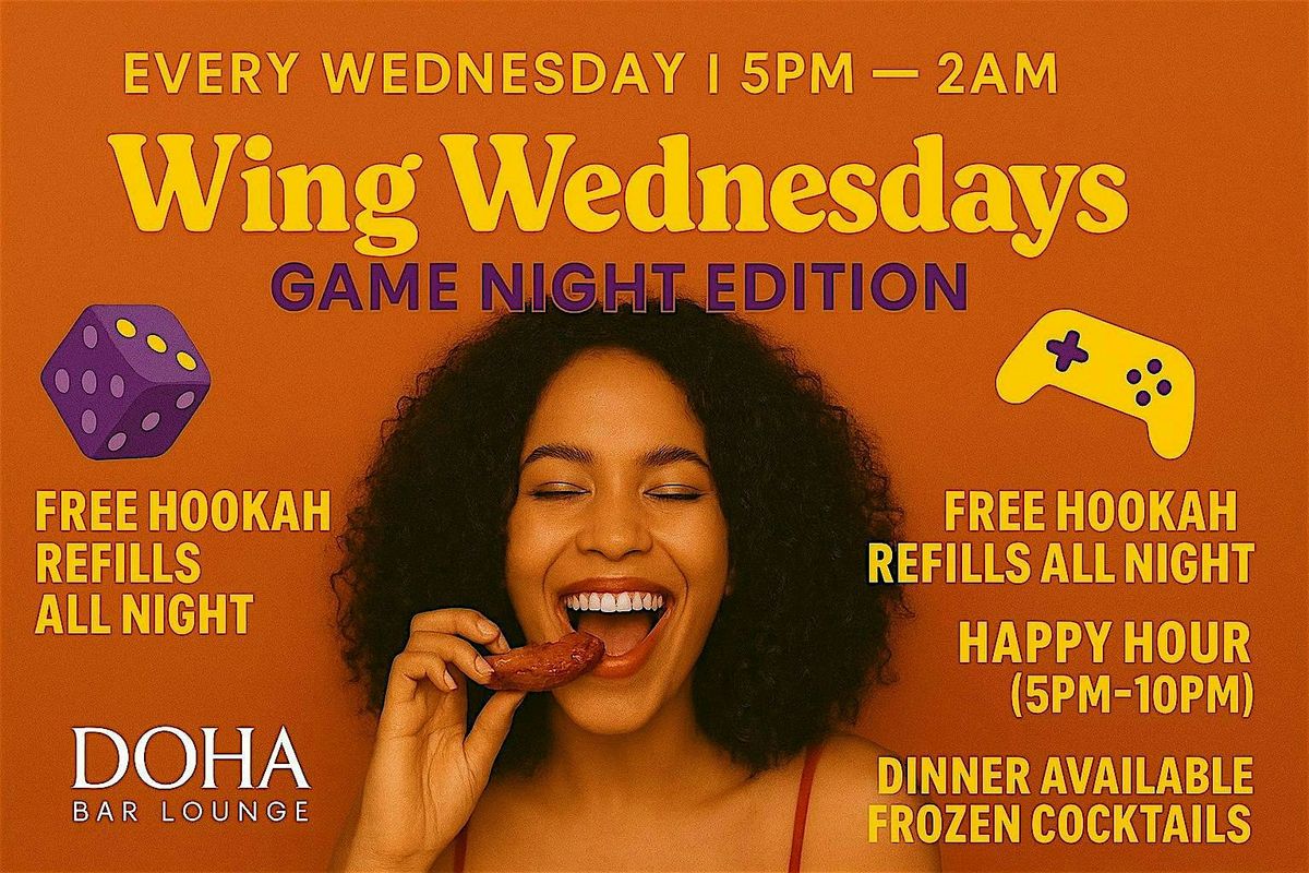 Wing Wednesdays in Long Island City \u2013 $1 Wings, Games & Hookah Refills