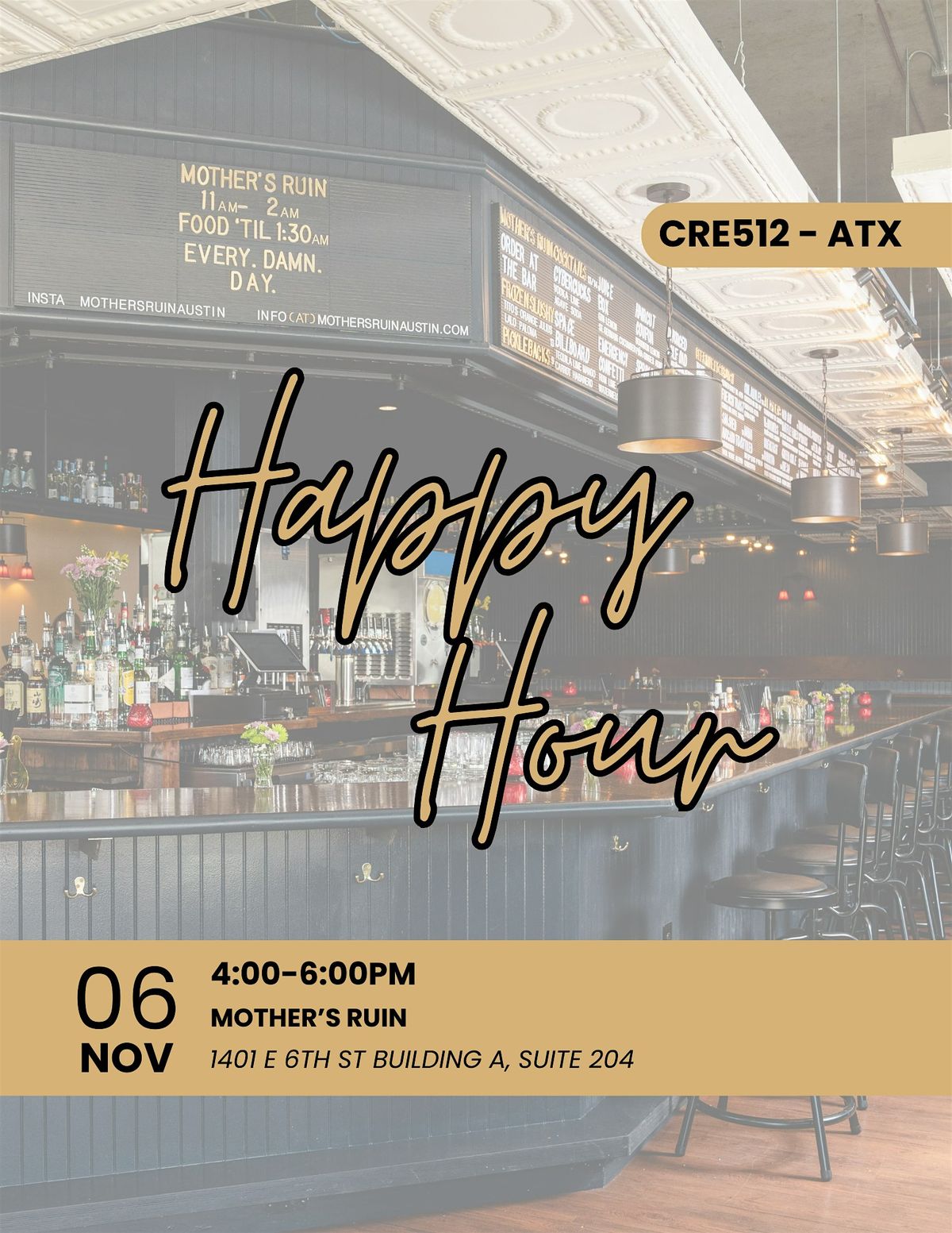 CRE512 November Happy Hour