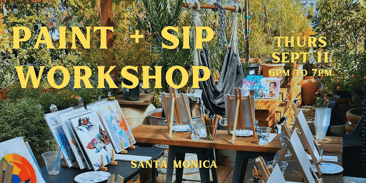Paint + Sip