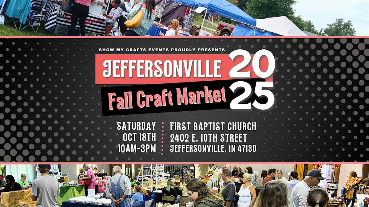Jeffersonville Fall Craft Market 2025