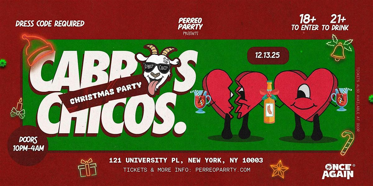 Cabros Chicos - Christmas Party | Latin Dance Party (18+)