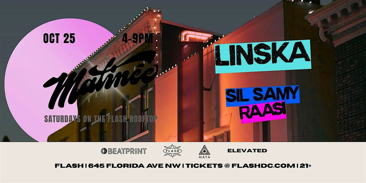 Matin\u00e9e Day Party: Linska at Flash Rooftop