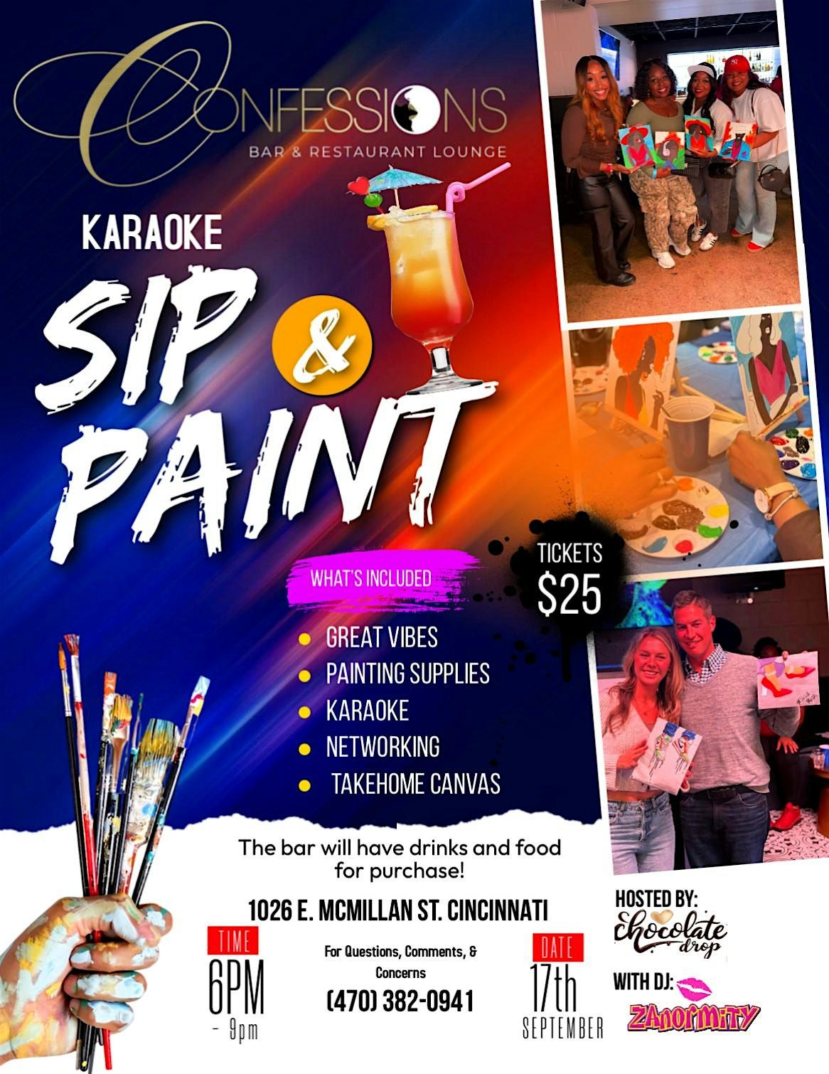 Sip and Paint